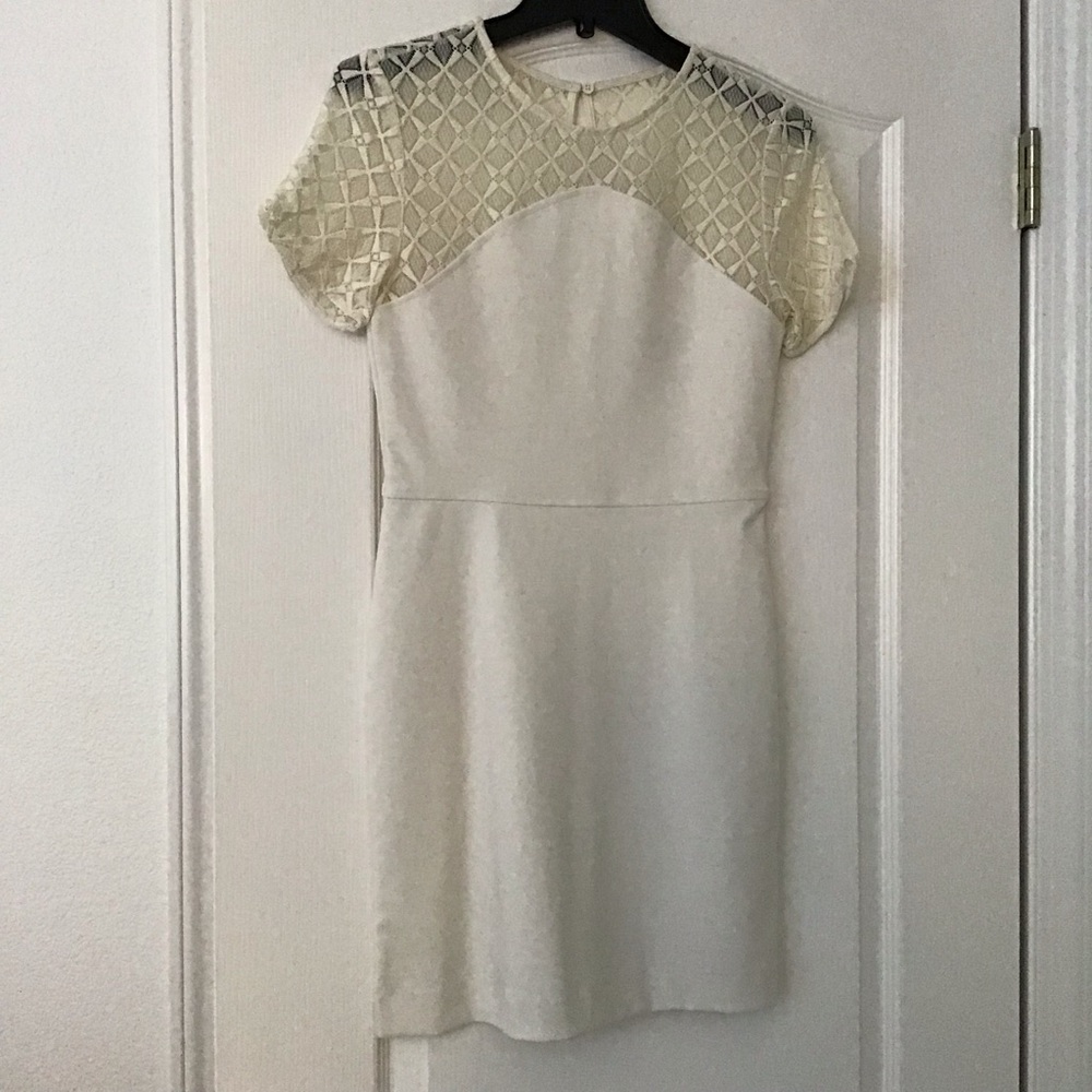 (NWT) Banana Republic White Mini Dress